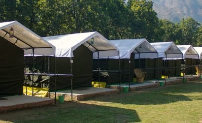 One of India thrills campsite
