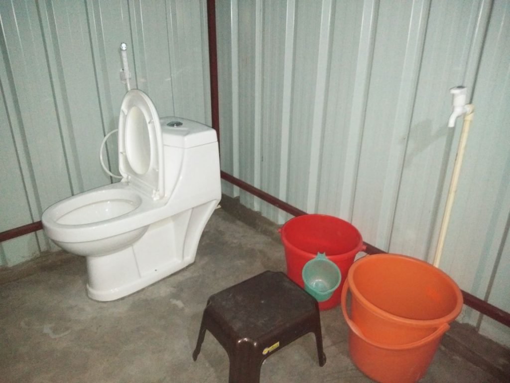 Washroom1 at Aquasplash Camps