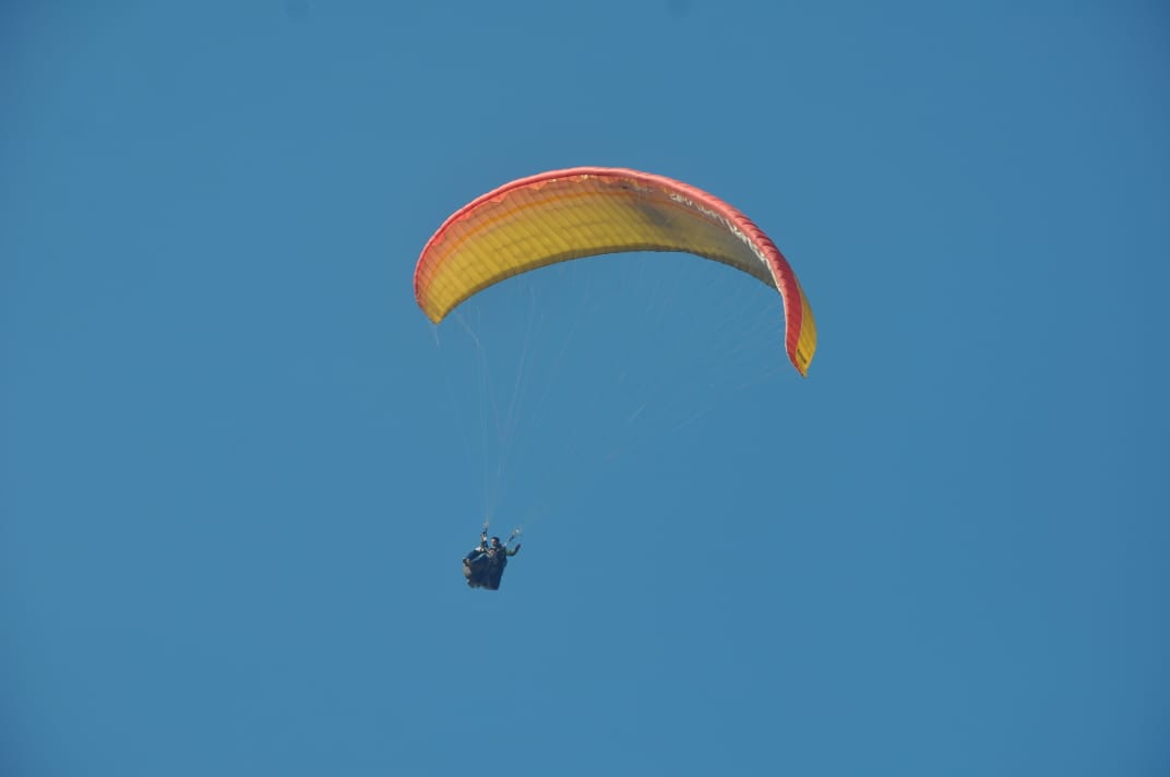 Paragliding adventure in Dhobi