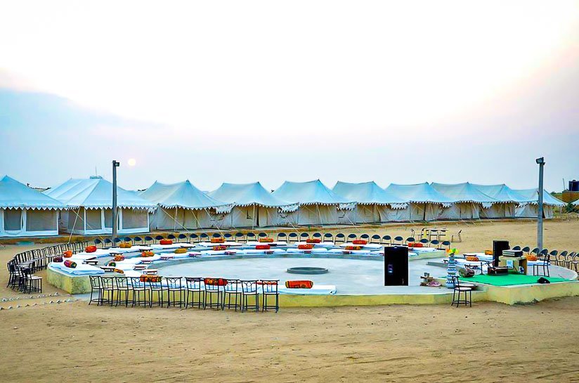 Exterior view of Limra desert camp