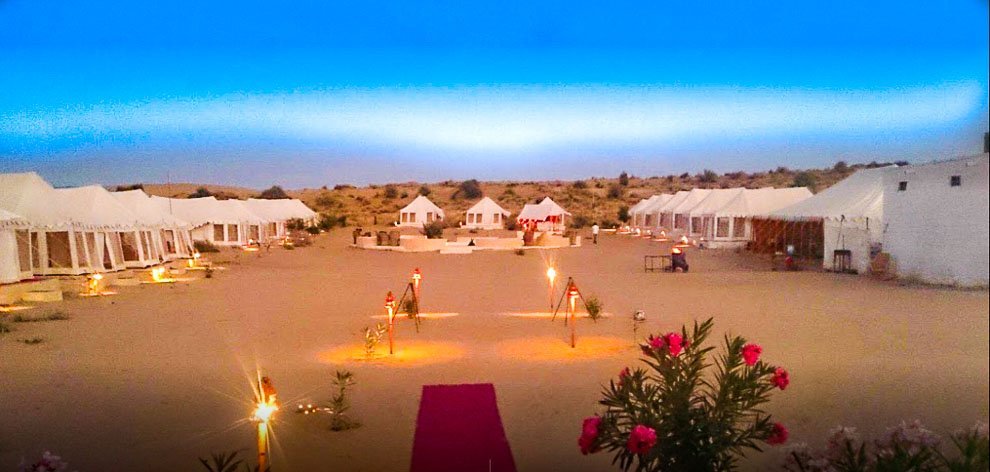 Prince desert camp