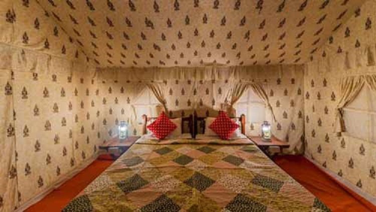 karni desert camp inside bedroom
