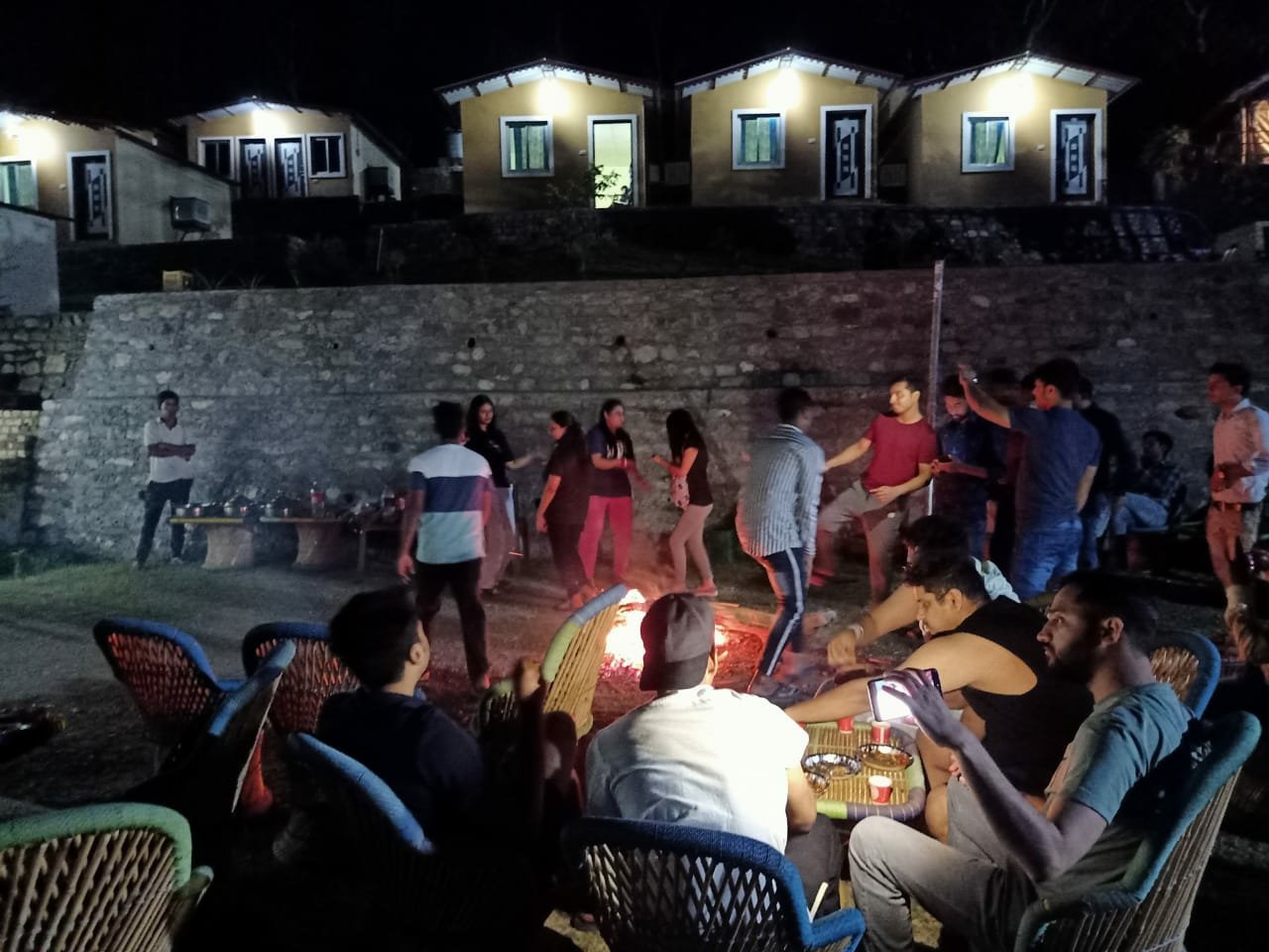 Riverside Camping in Rishikesh