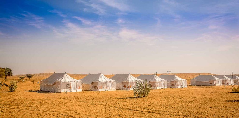 Joggan desert camp exterior view