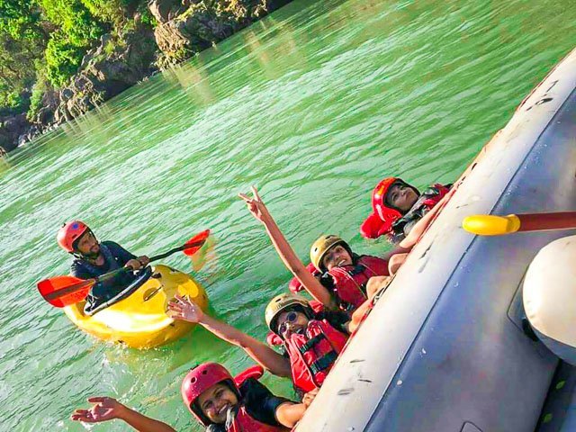 Rafting fun in rishikesh