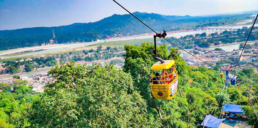 Cable car in Chandi Devi, Haridwar