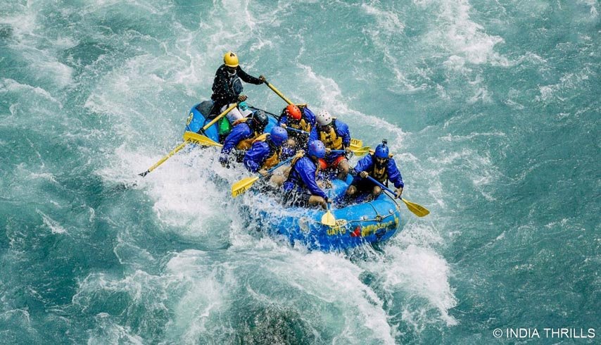 Kullu river rafting