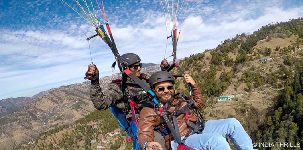 Shimla tandem Paragliding