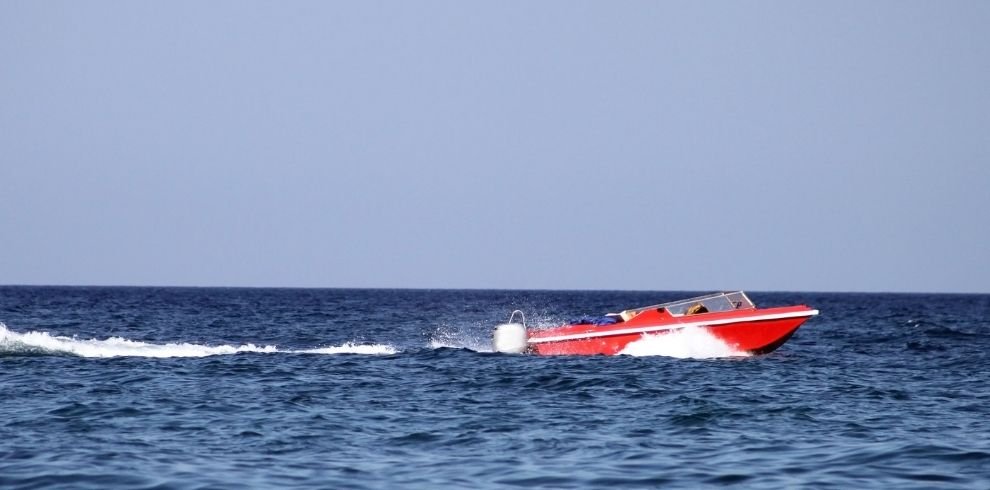 Speed boat ride