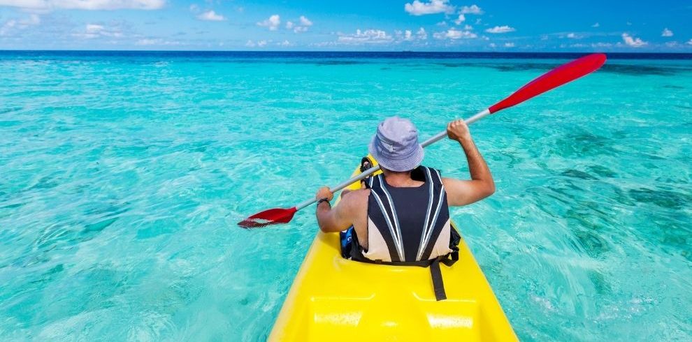 Enjoying watersports in 4 nights 5 days maldives package