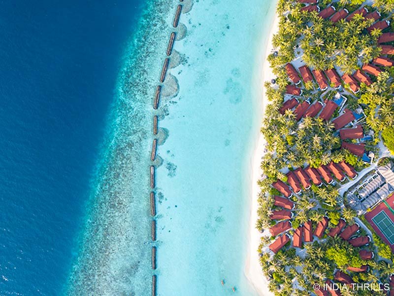 Drone View Kurumba Maldives Resort