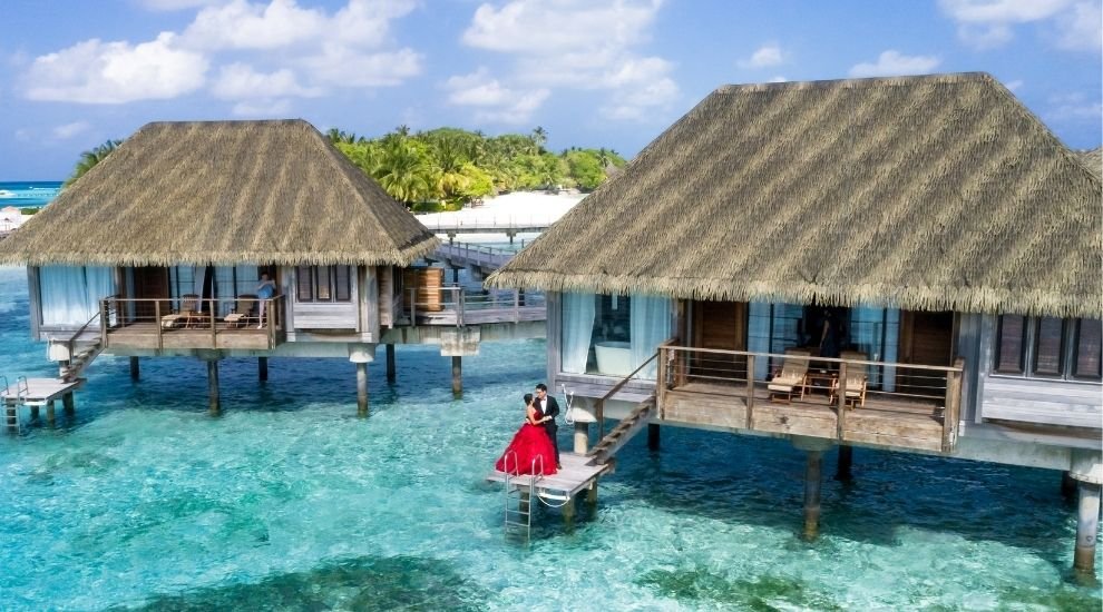 honeymoon in paradise Isalnd resort in Maldives