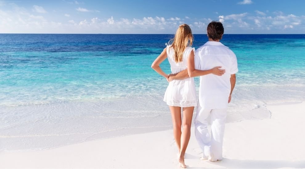 Couple enjoying at Sunrise Beach Resort
