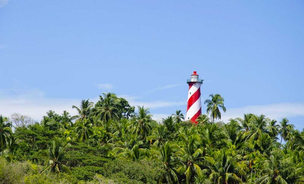 Lighthouse North Bay Andaman Island