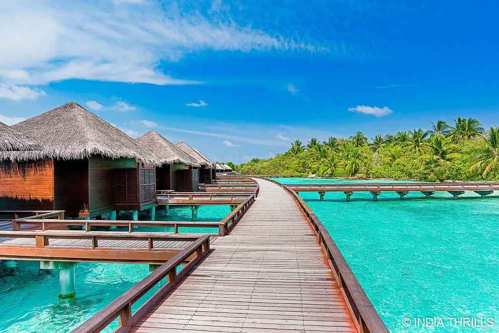 Water bungalow in Sheraton maldives resort