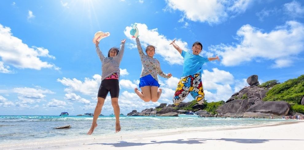 Travellers enjoying on their Andaman Vacation