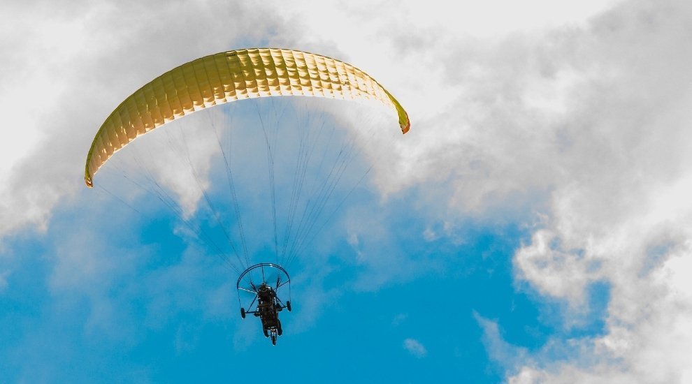 paragliding in goa