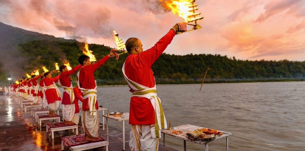Ganga Aarti in Rishikesh ghat