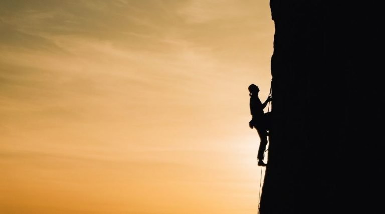 Rock climbing in Rishikesh, Uttarakhand