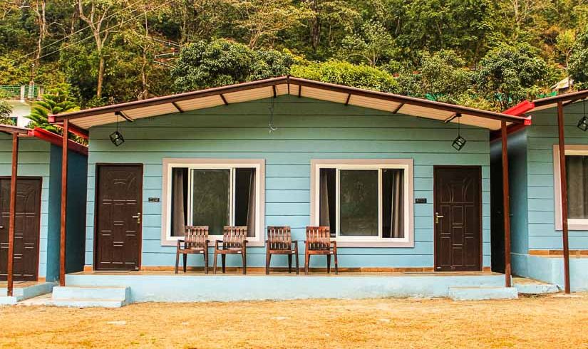 Exterior view of Luxury Riverside Camping in Rishikesh