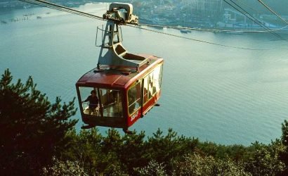 Enjoy ropeway ride (trolley) to the top of Naini Lake