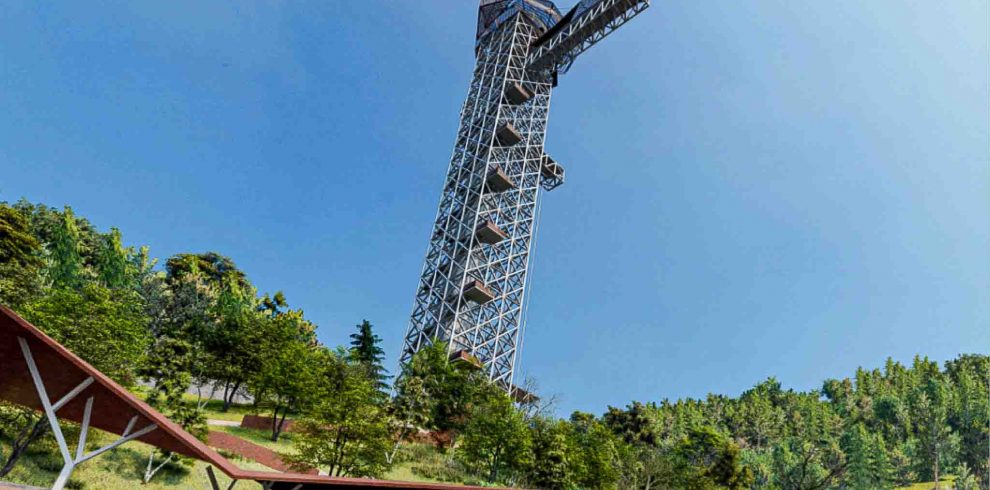 Bungee jumping Platform in Shivpuri
