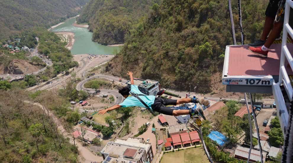 Himalayan Bungee Shivpuri - India's Highest Bungee Platform