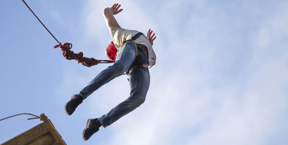 adrenaline rush of highest bungee jumping