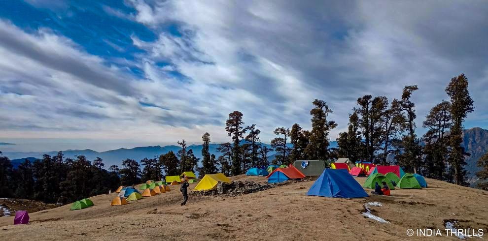 Camping Stay on Brahmatal Lake Trek