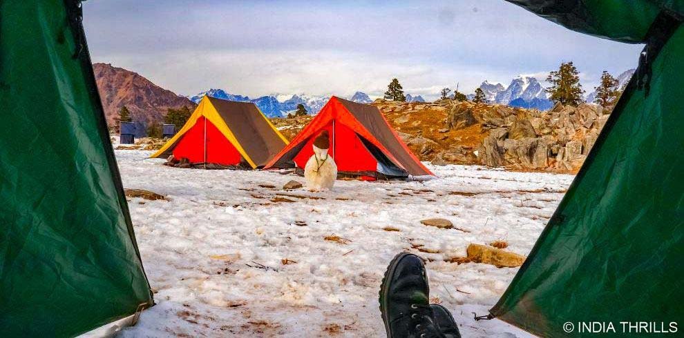 Camping Stay in Kuari Pass Trek