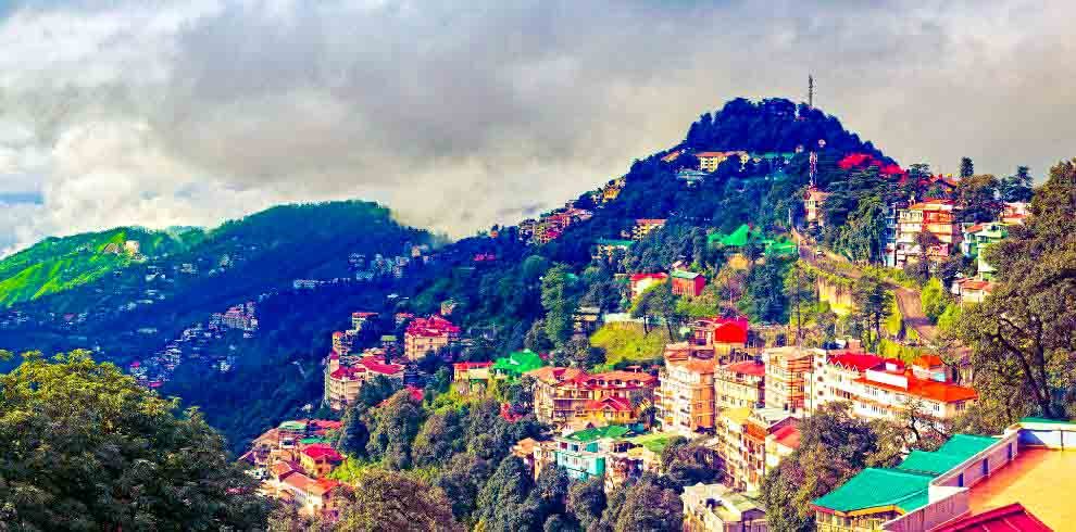 Beautiful View of Shimla