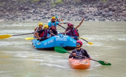 12 km rafting in Rishikesh From Club House to Nim Beach