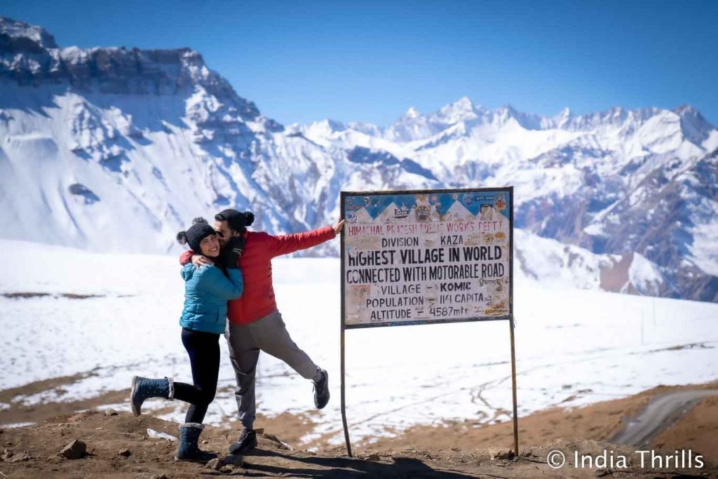 Spiti Valley tour package for couples