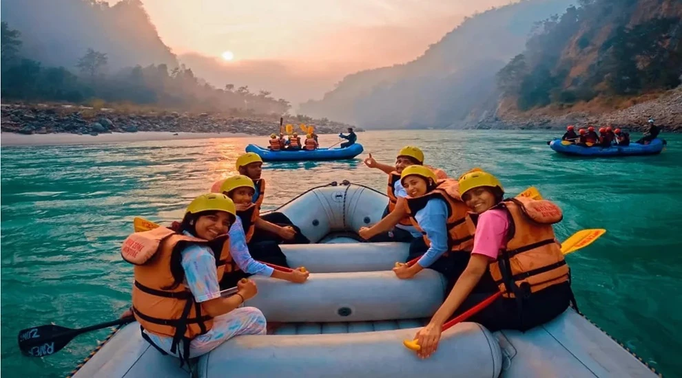 Rafting with camping in shivpuri