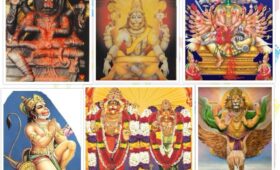 The Five Forms of Lord Narasimha​ at Yadadri Temple