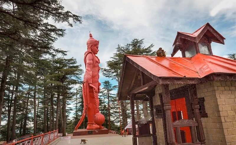 Jakhu Hanuman Temple in Shimla, India