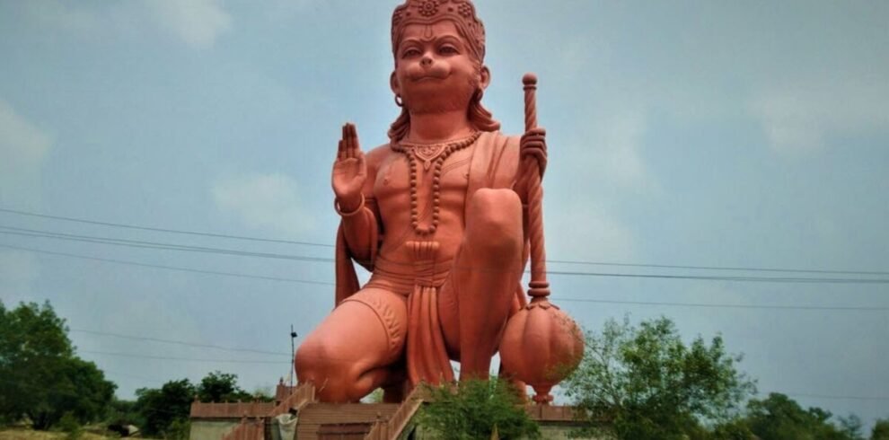 Triveni Hanuman Mandir in Pali, Haryana