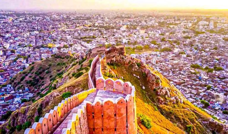 Sunset view from Nahargarh Fort
